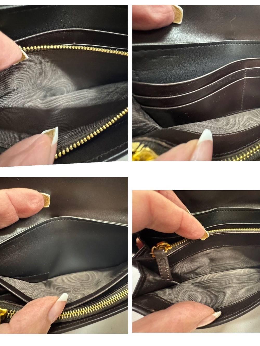 PRADA Leopard Calf Hair Leather Bi-Fold Wallet - Picture 7 of 12